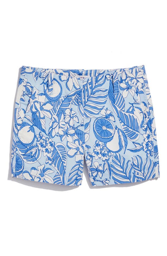 Shop Vineyard Vines Palm Beach Shorts In Palm Beach-ice Water