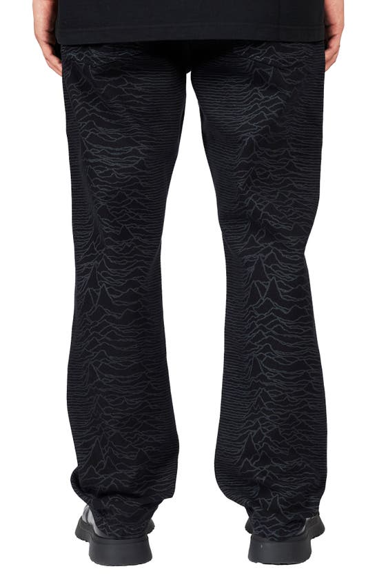 Shop Pleasures X Joy Division New Dawn Fades Straight Leg Jeans In Black