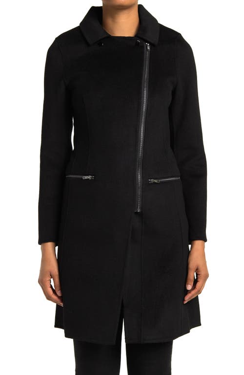 Shop Belle & Bloom Belle And Bloom Last Chance Wool Blend Coat In Black