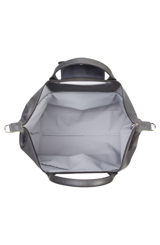 Shop Longchamp The Pliage Expandable Duffle Bag In Graphite