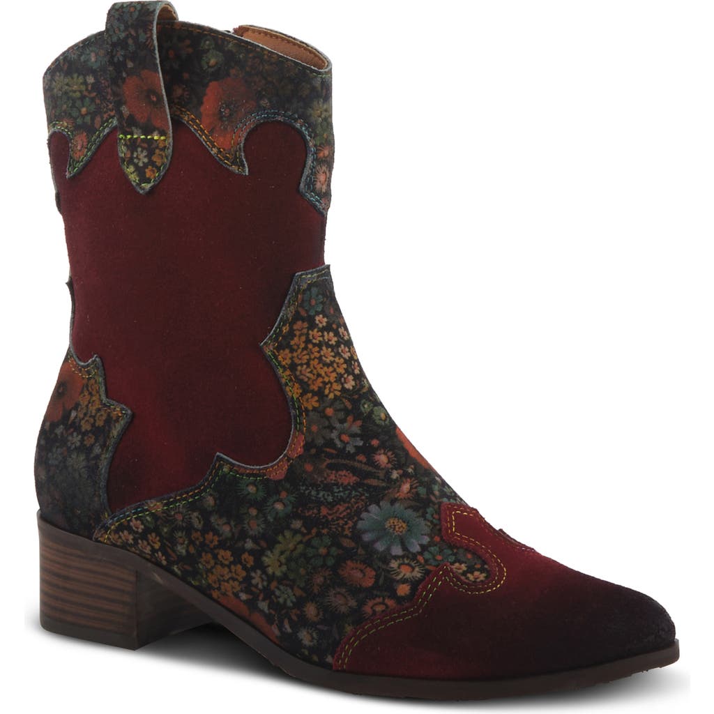 L'artiste By Spring Step Ladyluck Bootie In Multi