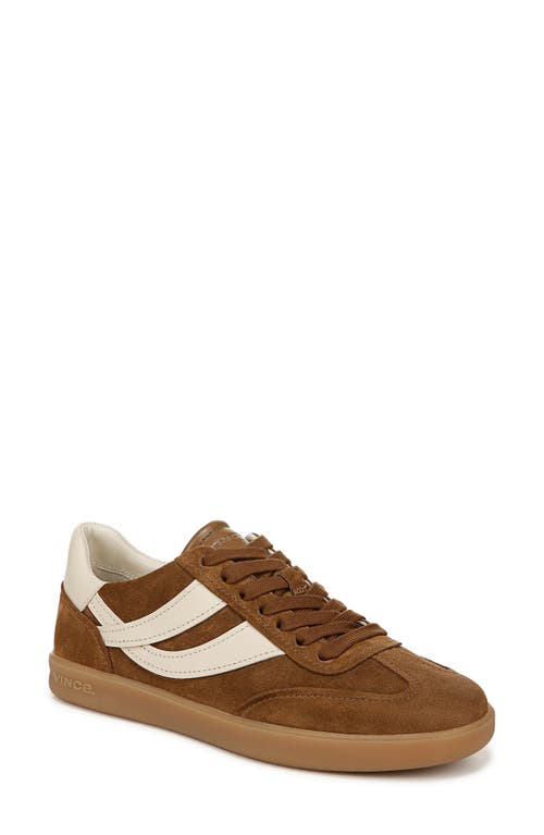 Vince Oasis Sneaker In Elm Wood Brown Su