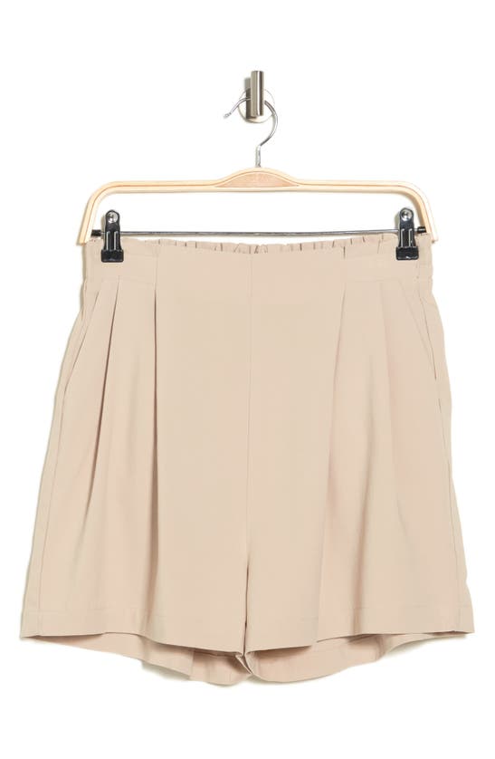 Adrianna Papell Pleated Full Short In Light Bamboo ModeSens