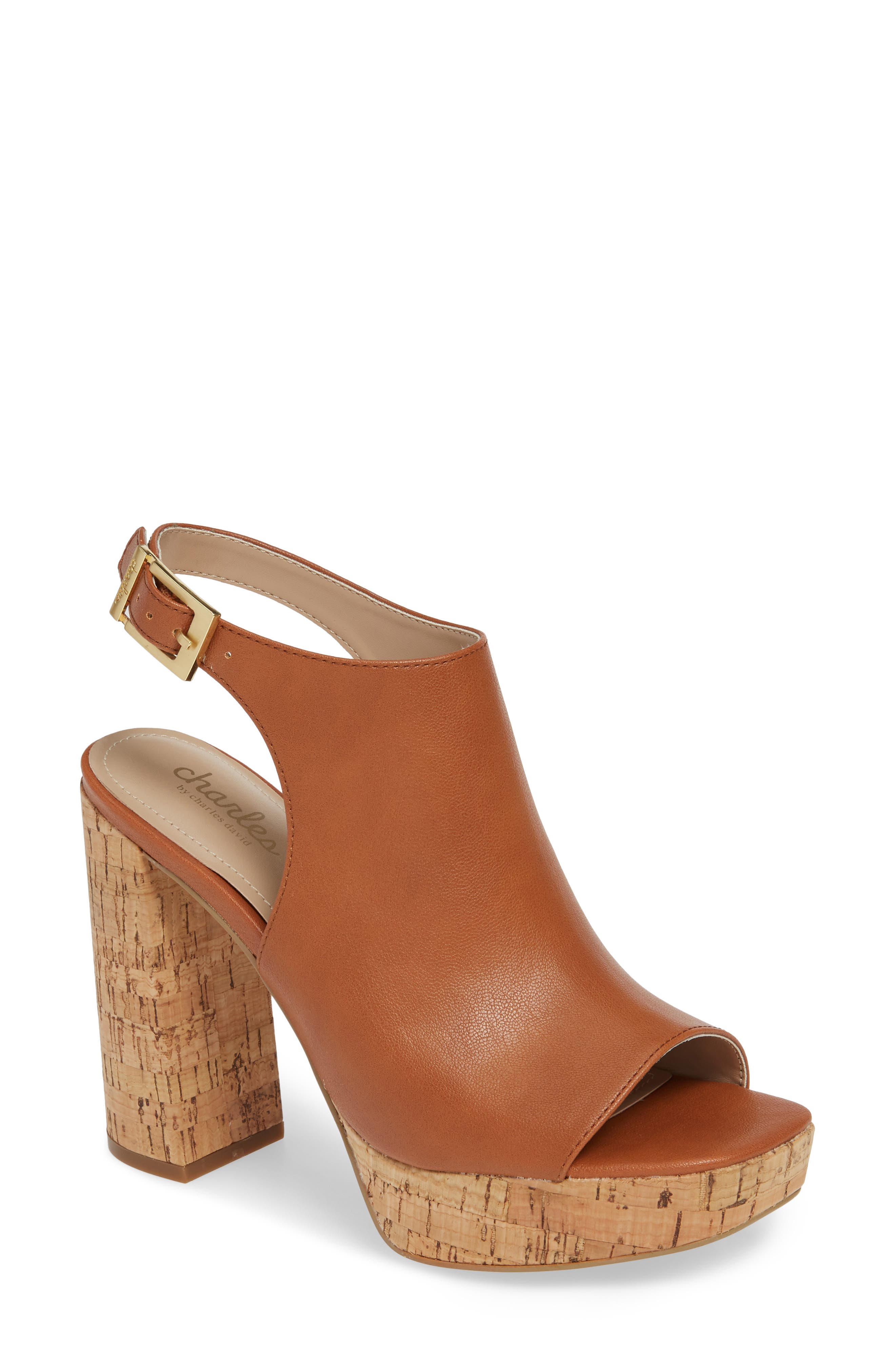 Charles By Charles David Imani Platform Sandal- Brown