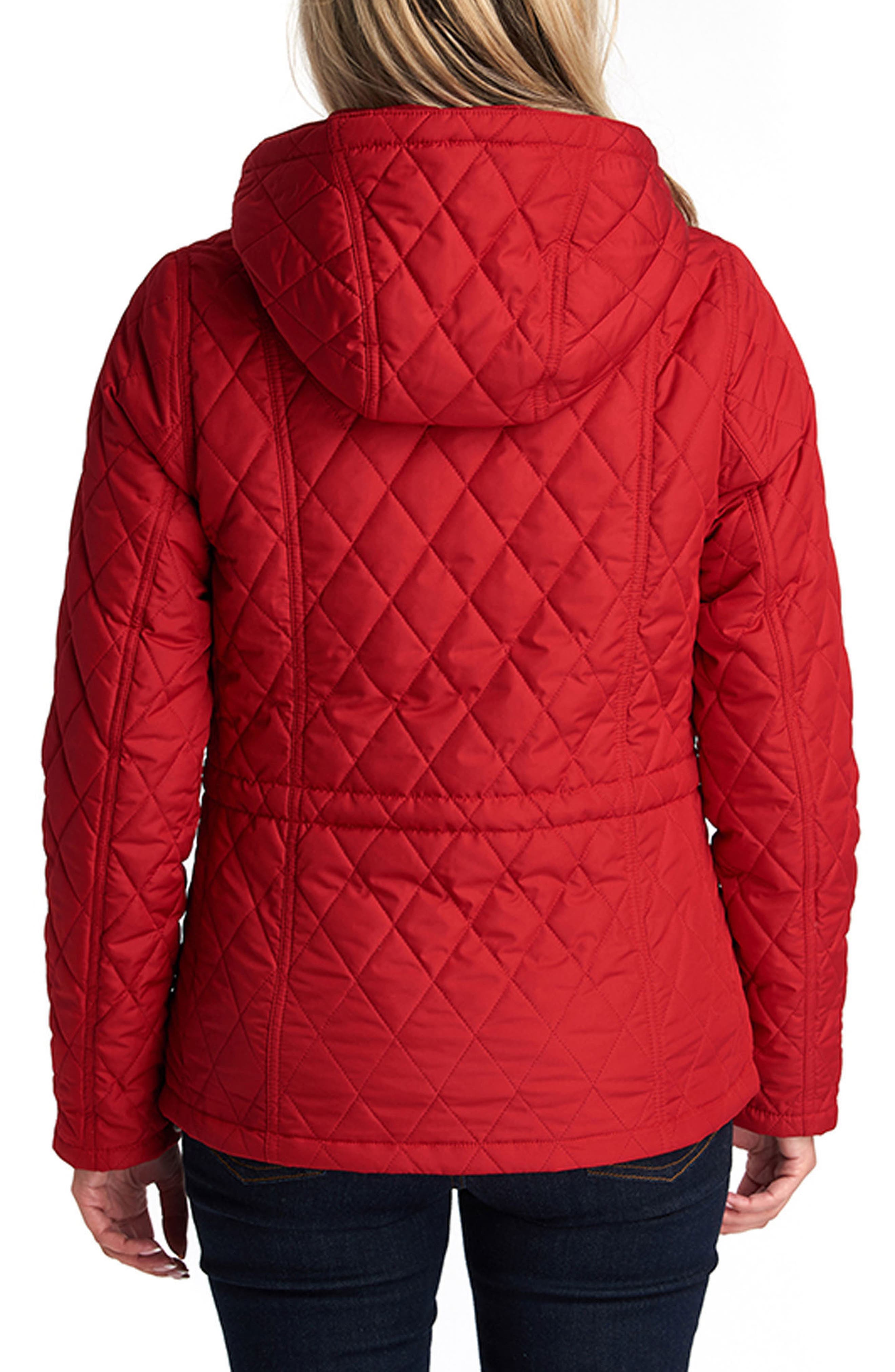Barbour Millfire Hooded Quilted Jacket 