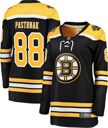 Men's Fanatics Branded David Pastrnak White Boston Bruins 100th