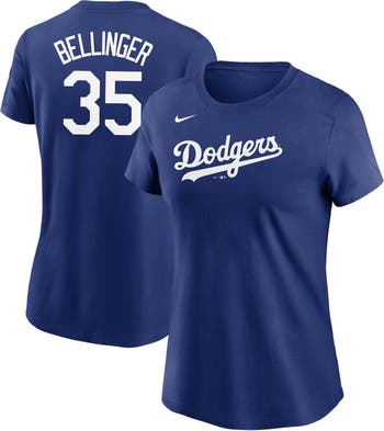 Nike Women's Nike Cody Bellinger Royal Los Angeles Dodgers Name & Number T- Shirt
