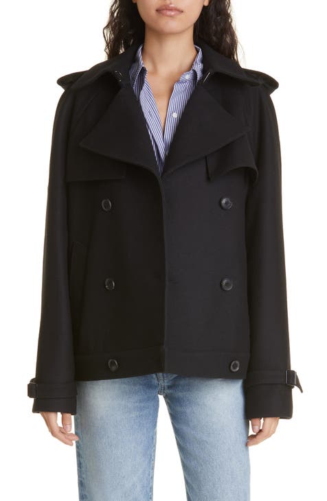 Ann Taylor, Jackets & Coats, New Ann Taylor Chalk Blue Double Breasted  Blazer 6