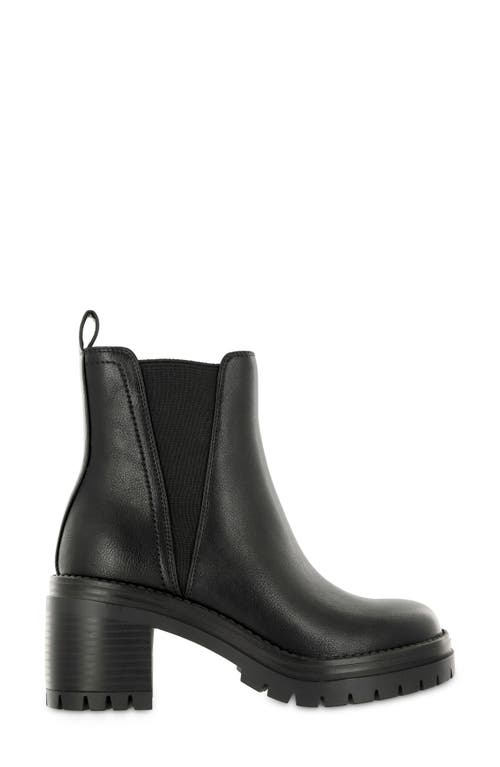 Mia Adea Platform Chelsea Boot In Black