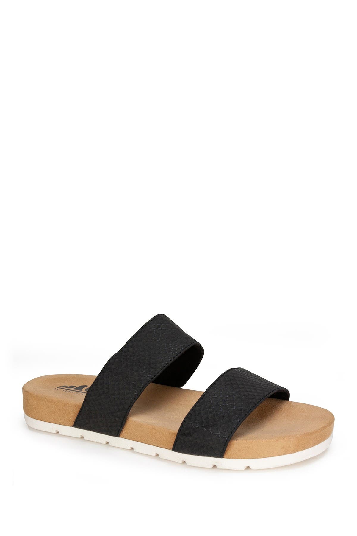 Cliffs By White Mountain Tahlie Womens Slide Sandals In Black/es-print
