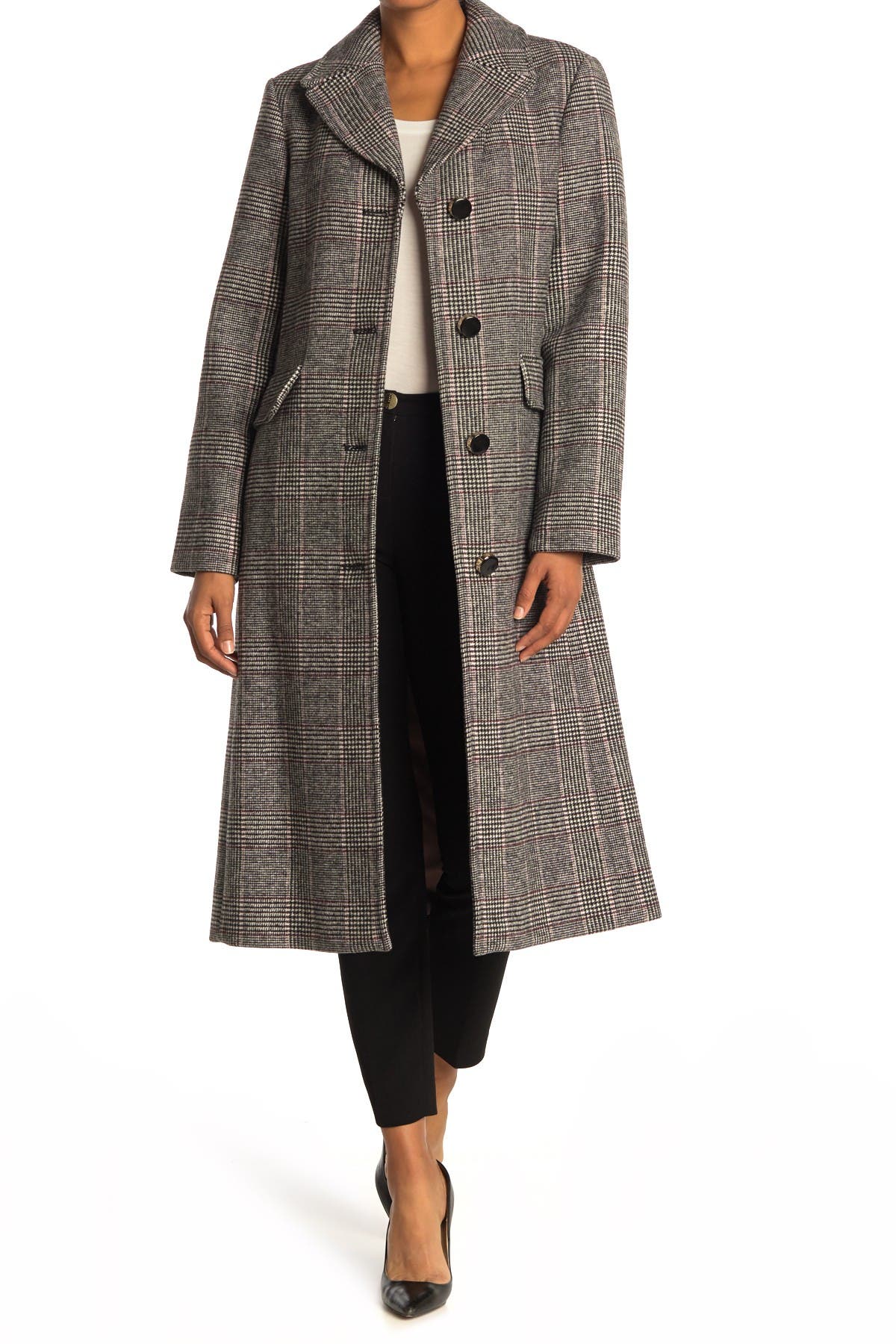 kate spade plaid coat