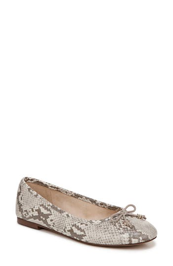 Shop Sam Edelman Flora Ballet Flat In Roccia