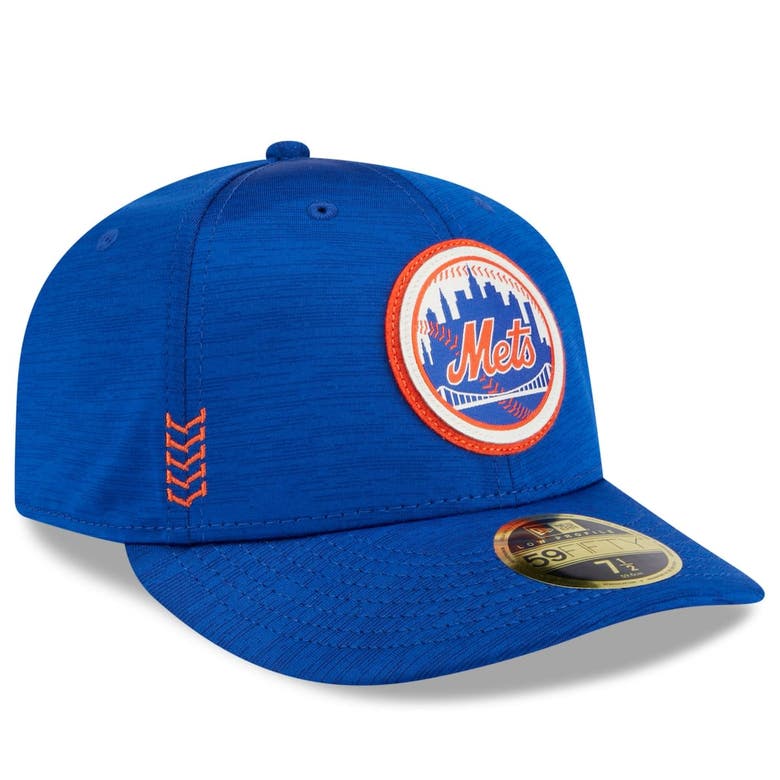 Shop New Era Royal New York Mets 2024 Clubhouse Low Profile 59fifty Fitted Hat