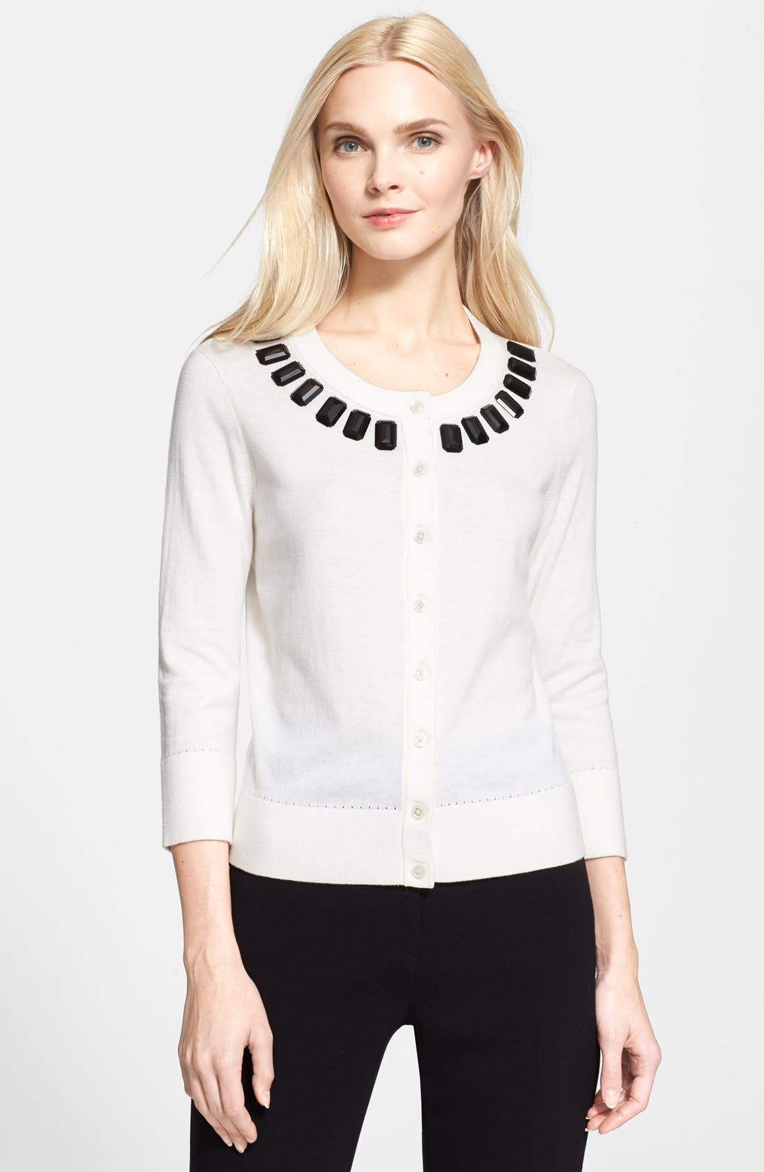 kate spade new york embellished cardigan Nordstrom