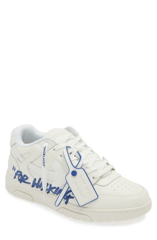 Shop Off-white Out Of Office For Walking Sneaker In White Blue