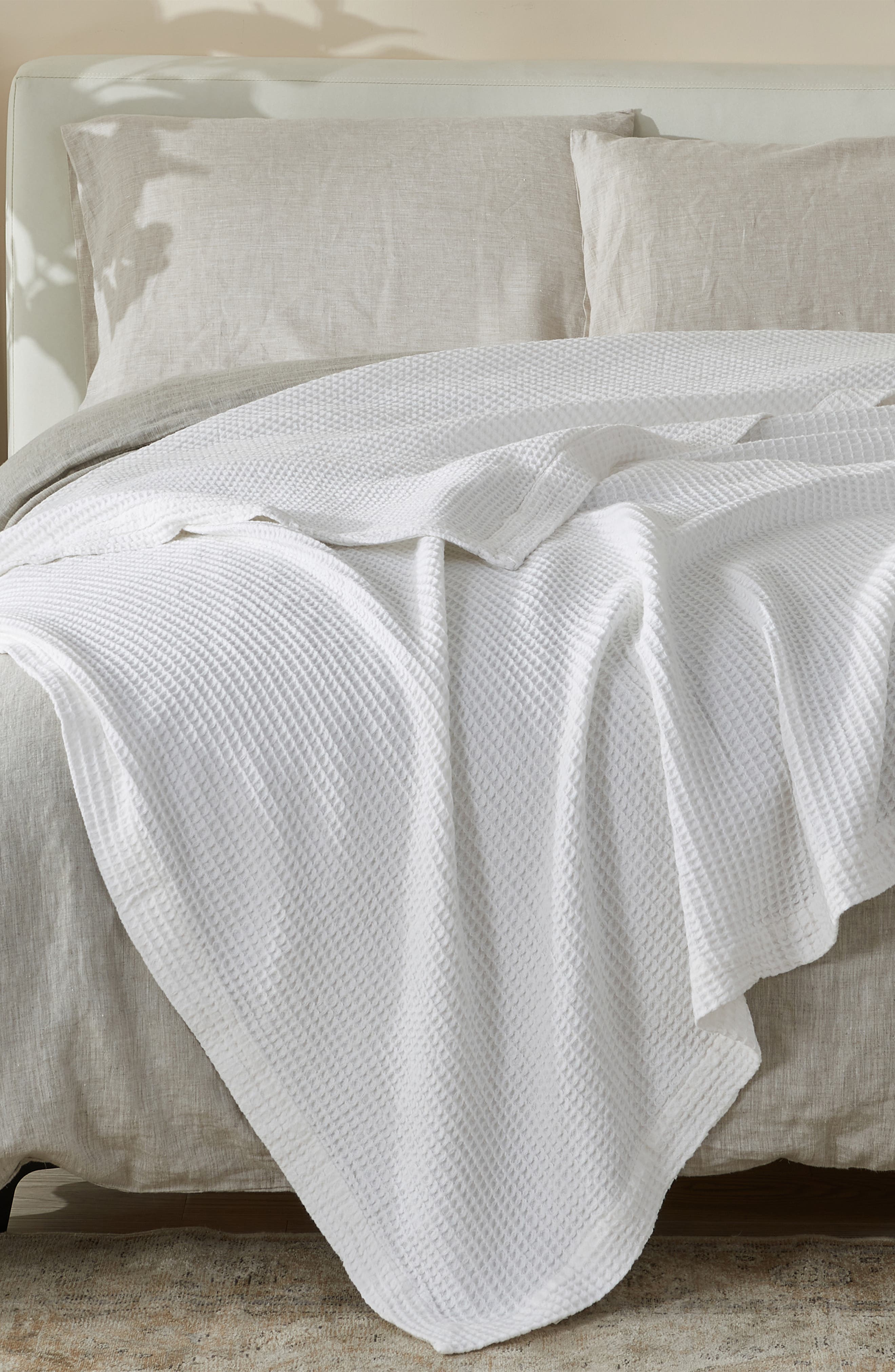 Patina Vie Maison Cotton Waffle Weave Blanket Nordstromrack
