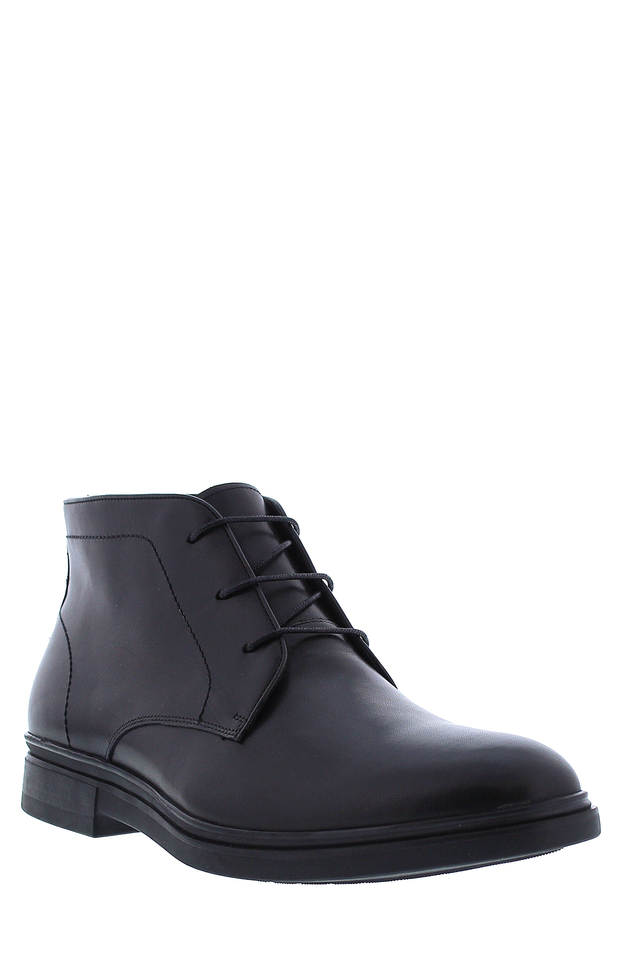 Robert Graham Boat Chukka Sneaker in Black at Nordstrom, Size 11
