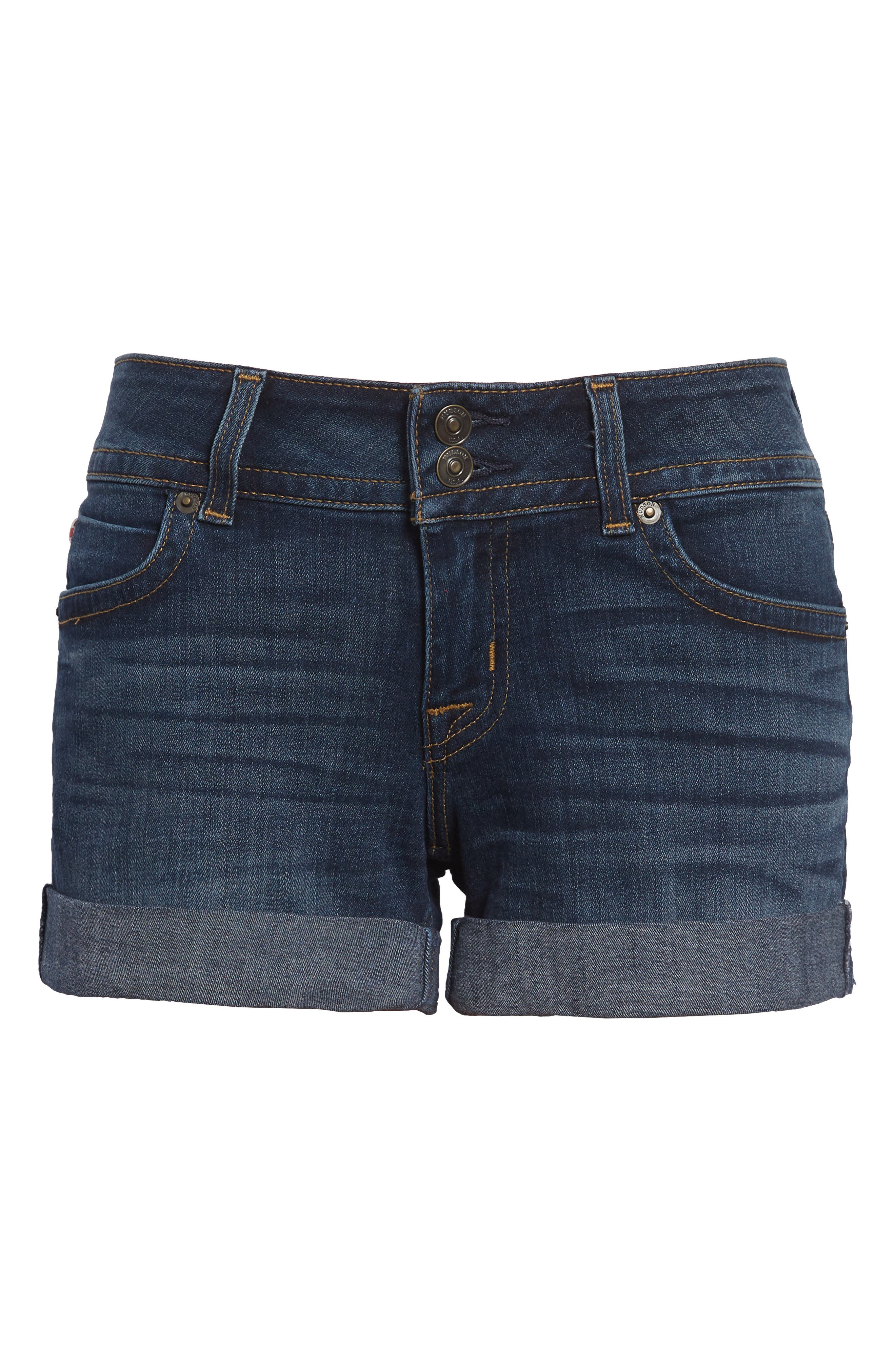 hudson croxley denim shorts
