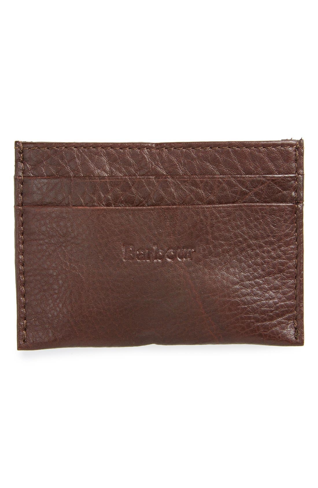 Barbour Leather Card Holder Nordstrom