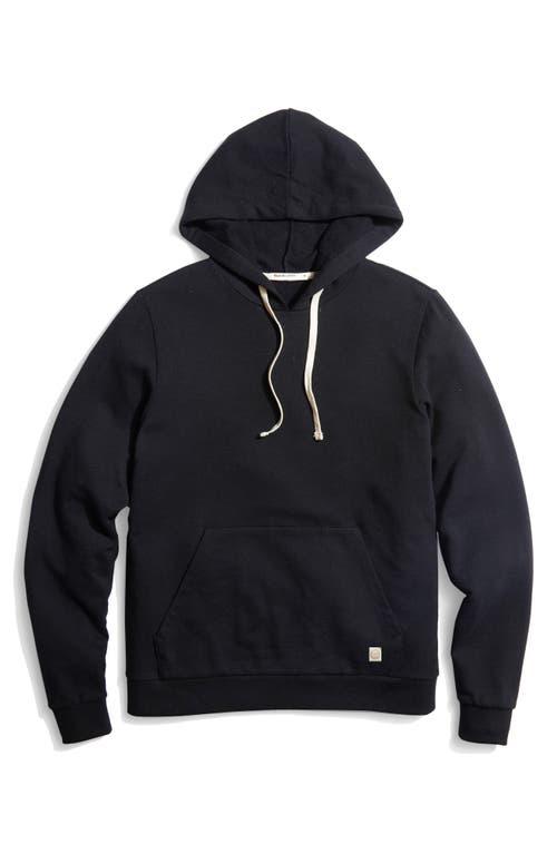 Marine Layer Pullover Hoodie In Black