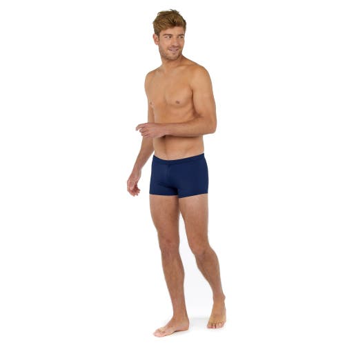 Hom Sea Life Swim Shorts In Navy