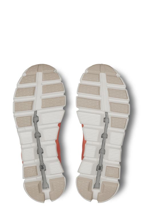 On Cloud 5 Coast Sneaker In Flamingo/pearl