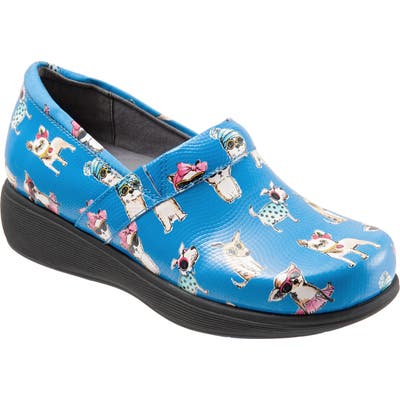 Softwalk Meredith Sport Clog- Blue