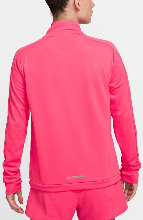 Nike Swish Half-zip Jacket In Aster Pink/glacier Blue