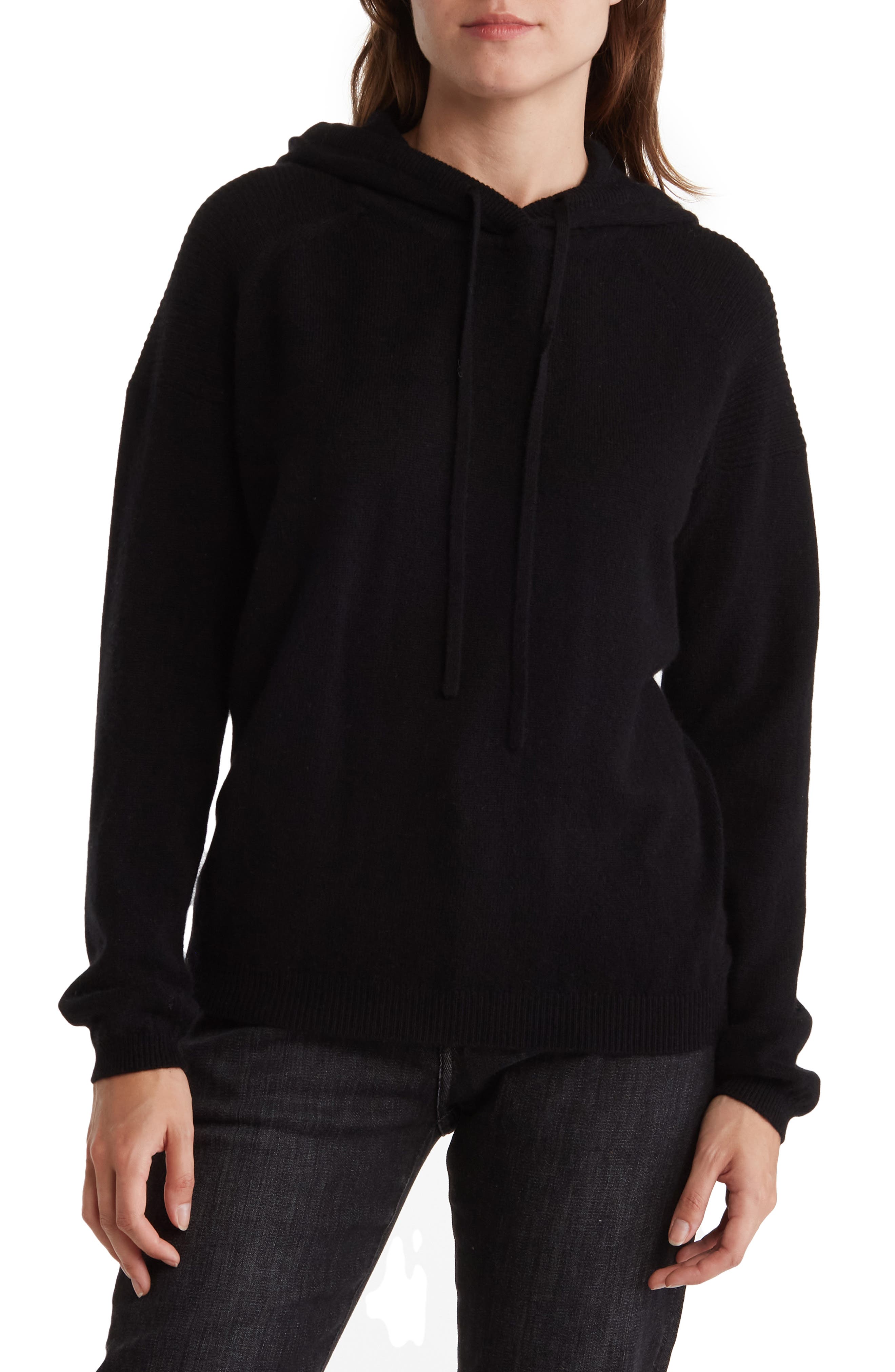 Amicale Cashmere Pullover Hoodie 