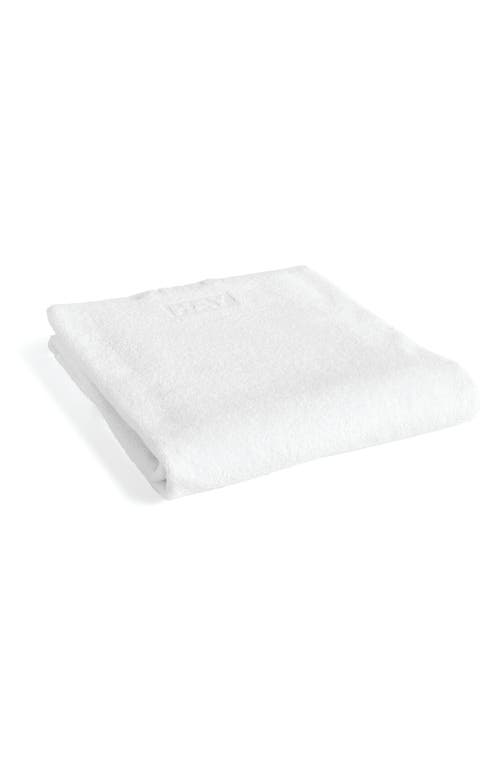 HAY Mono Cotton Bath Towel in White