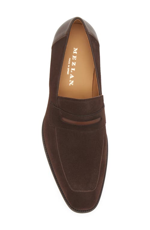 Shop Mezlan Galeno Penny Loafer In Brown