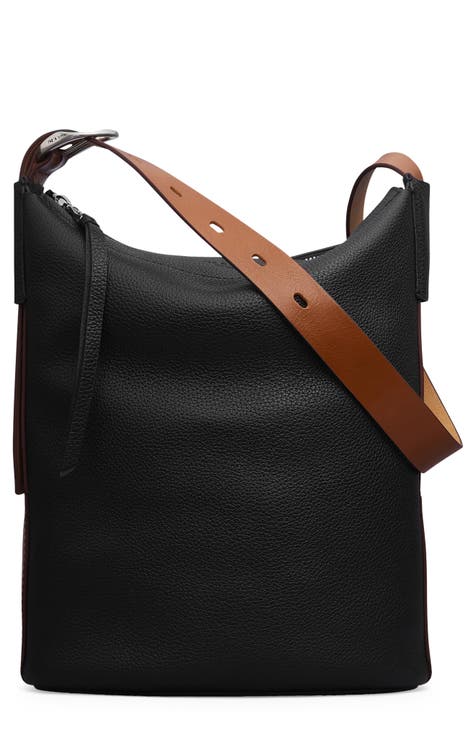 Belize Leather Bucket Bag