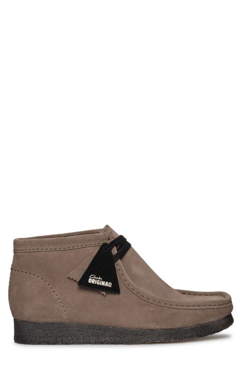 Clarksr Clarks(r) Wallabee Chukka Boot In Dark Grey Suede