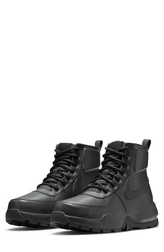 Shop Nike Air Max Goaterra 2.0 Sneaker Boot In 001 Black/ Black
