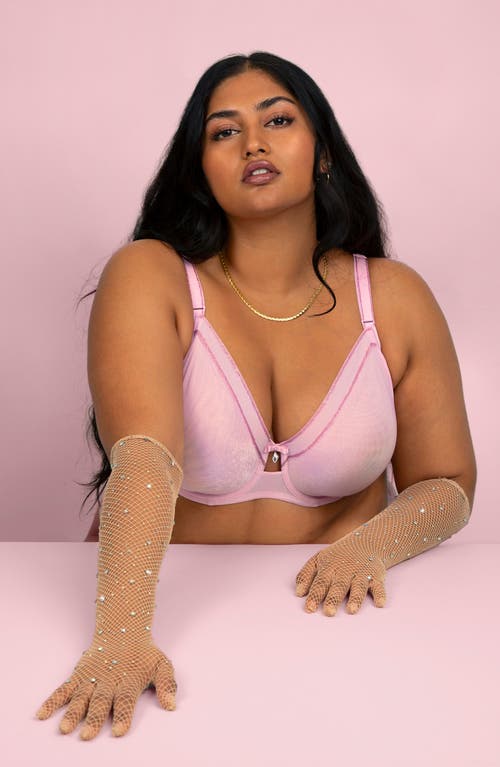CURVY COUTURE CURVY COUTURE SHIMMER UNLINED UNDERWIRE BRA