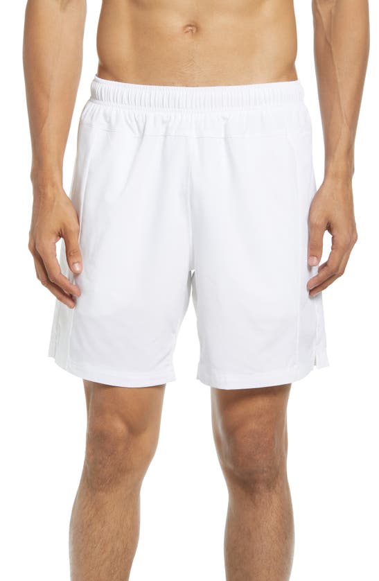 Fourlaps Bolt 7 Inch Shorts In White
