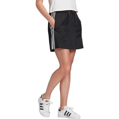 Adidas Originals 3-Stripes French Terry Skirt, Black
