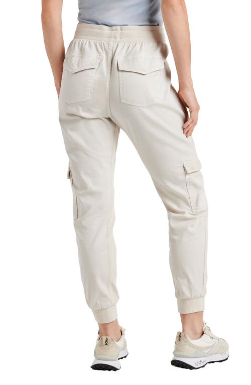 Shop Splendid Jaclyn Drawstring Waist Joggers In Pale Oak