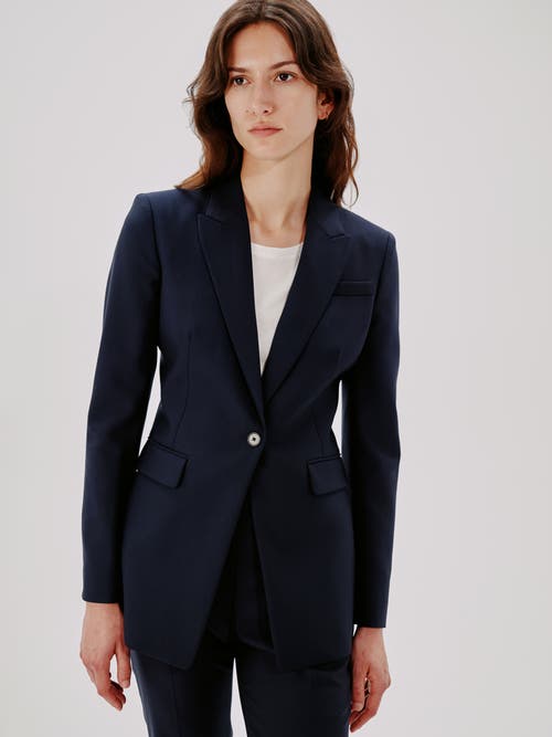 ANOTHER TOMORROW ANOTHER TOMORROW SINGLE BUTTON JACKET 