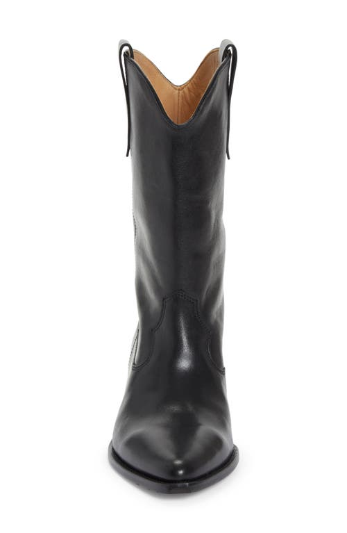 Shop Isabel Marant Duerto Western Boot In Black