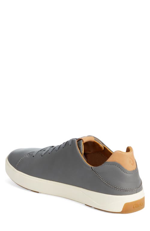 Olukai Lae‘ahi Li ‘ili Convertible Low Top Sneaker In Stone/stone