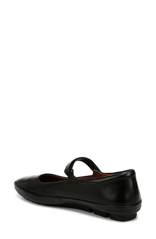 Naturalizer Womens Leather Slip On Mary Janes In Black