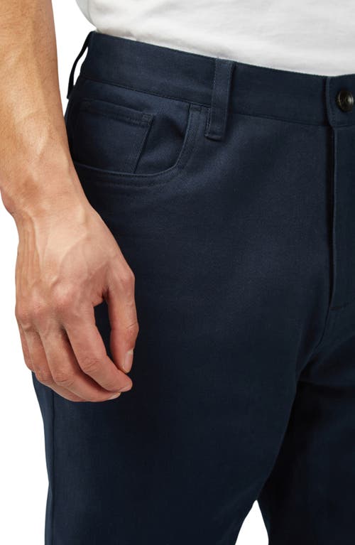 Ben Sherman Slim Tapered Leg 5-pocket Pants In Dark Navy