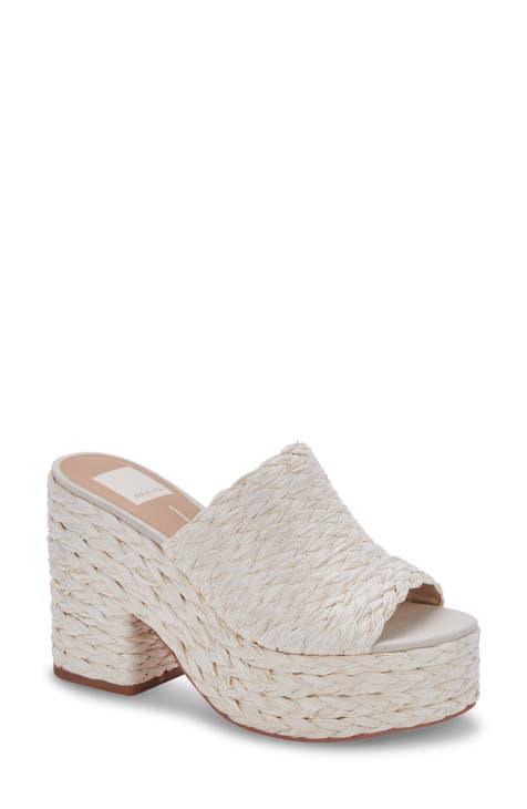 Women's Ivory Ultra High Espadrilles | Nordstrom