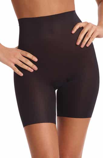 Spanx Slim Cognito High Waist Mid Thigh Shaping Shorts 2433 Black