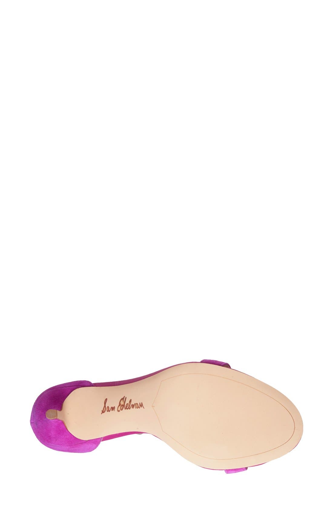 SAM EDELMAN,
                            'Patti' Ankle Strap Sandal,
                            Alternate thumbnail 217, color,
                            651