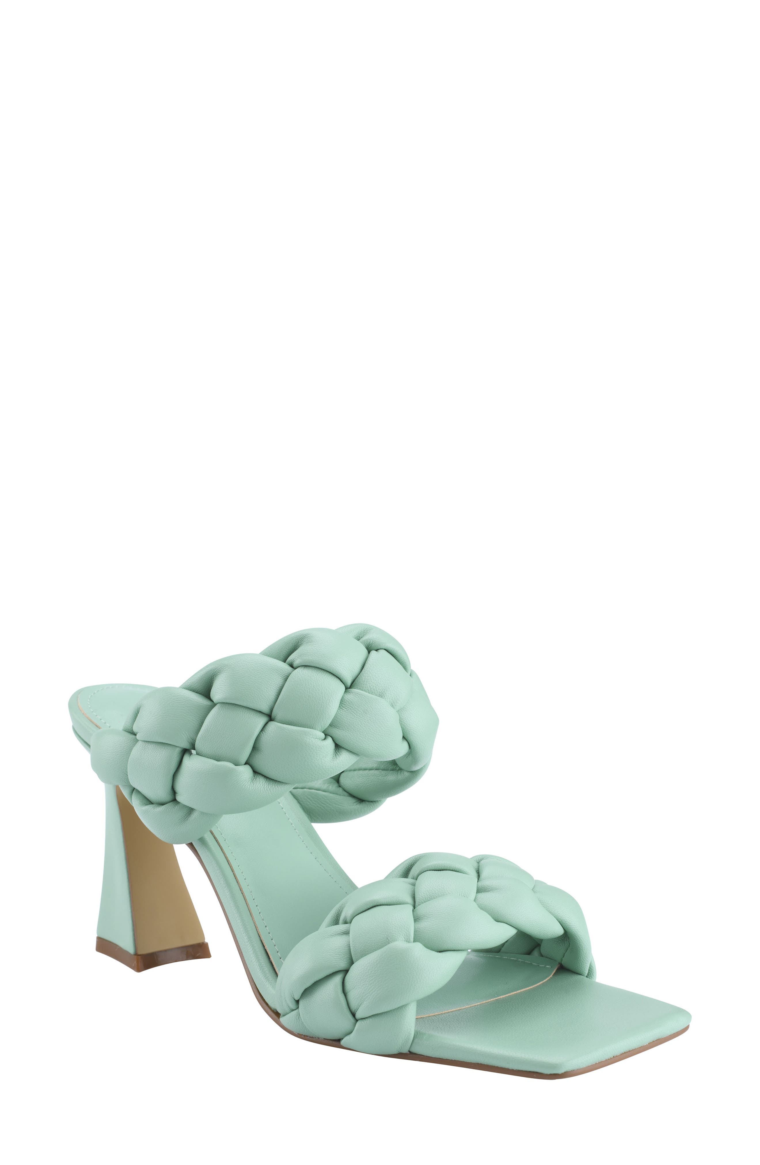 MARC FISHER LTD Hammy Sandal, Main, color, LIGHT GREEN