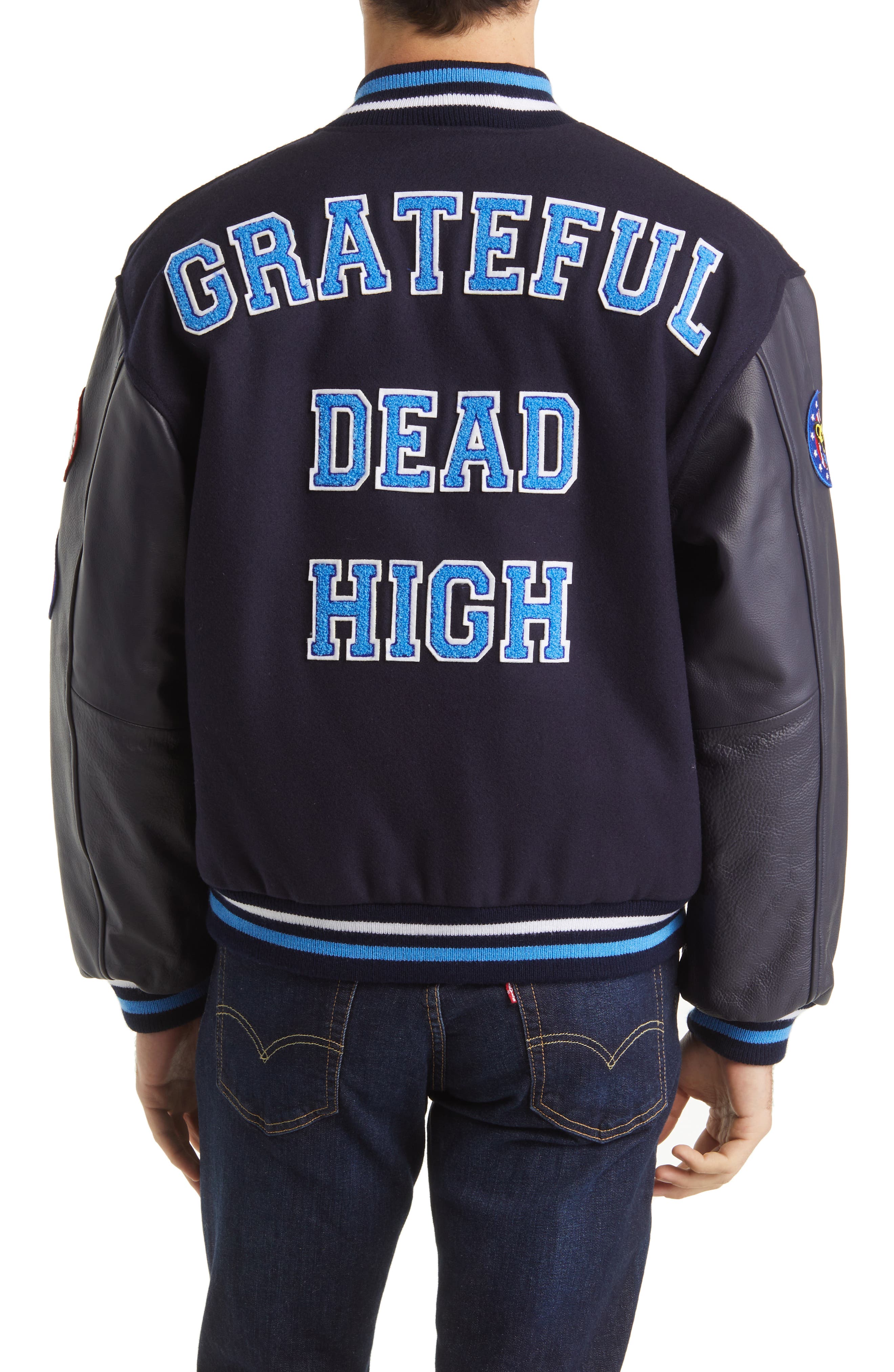 grateful dead varsity jacket