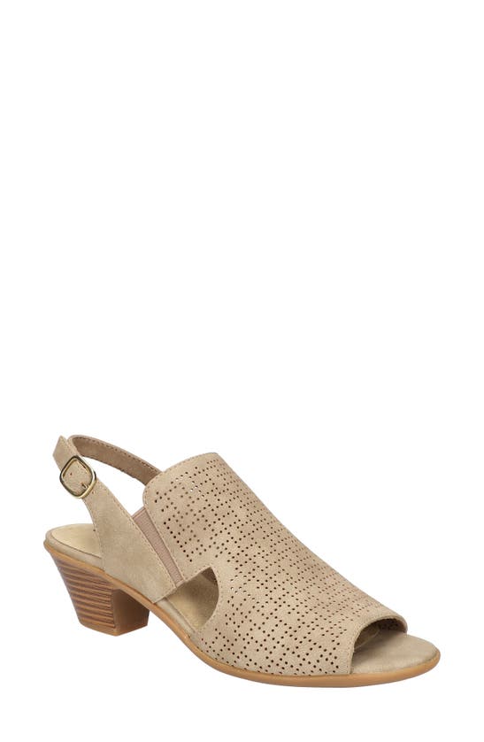 Shop Easy Street Zelma Sandal In Natural