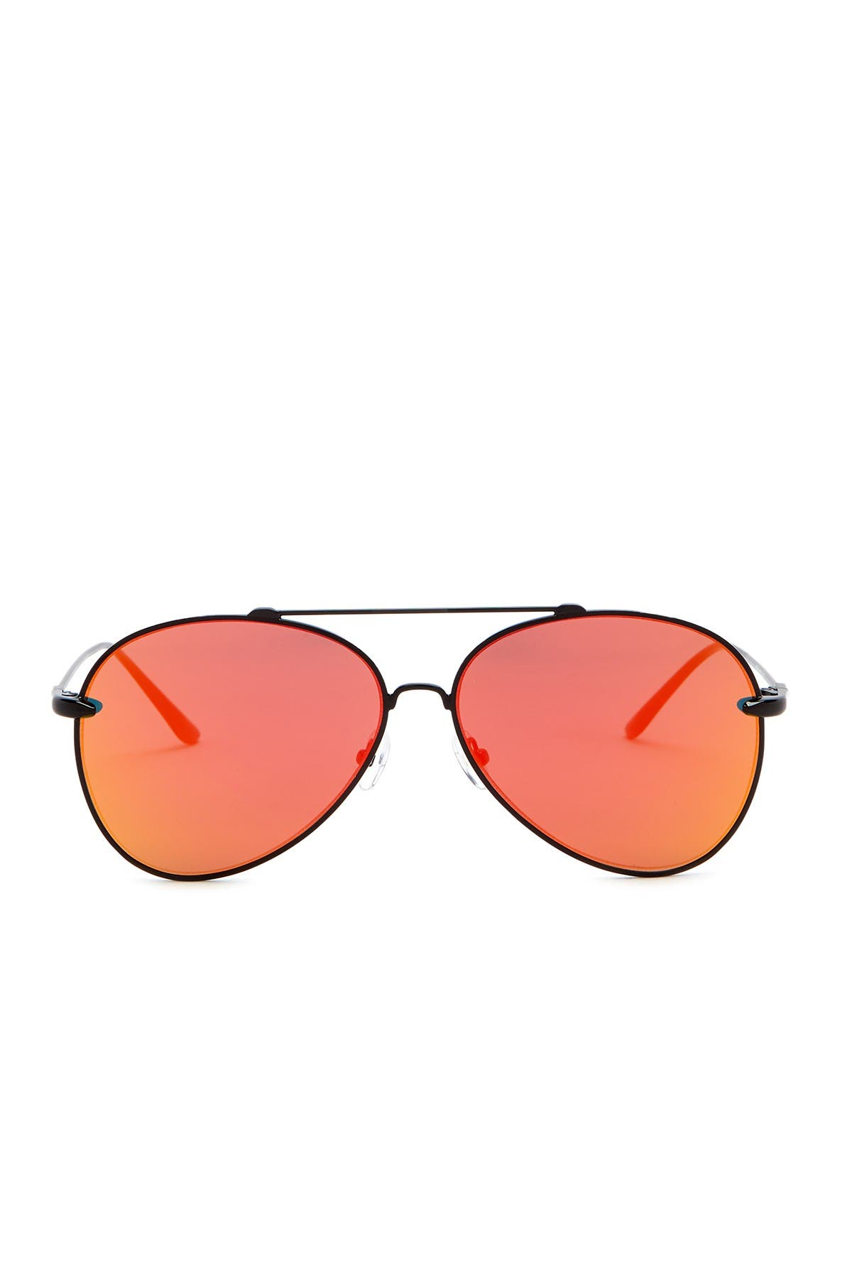 aqs tommie 60mm aviator sunglasses